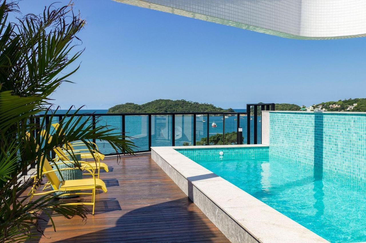 Aion Suites 302 - Lindo Apartamento Com Vista Para O Mar, A 60M Da Praia De Bombinhas, Com Piscina E Academia No Rooftop. Экстерьер фото