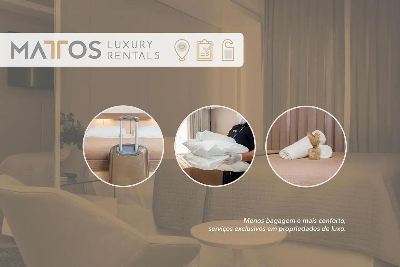 Aion Suites 302 - Lindo Apartamento Com Vista Para O Mar, A 60M Da Praia De Bombinhas, Com Piscina E Academia No Rooftop. Экстерьер фото