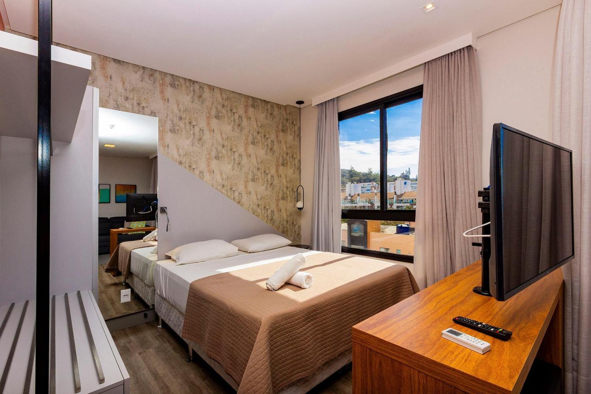 Aion Suites 302 - Lindo Apartamento Com Vista Para O Mar, A 60M Da Praia De Bombinhas, Com Piscina E Academia No Rooftop. Экстерьер фото