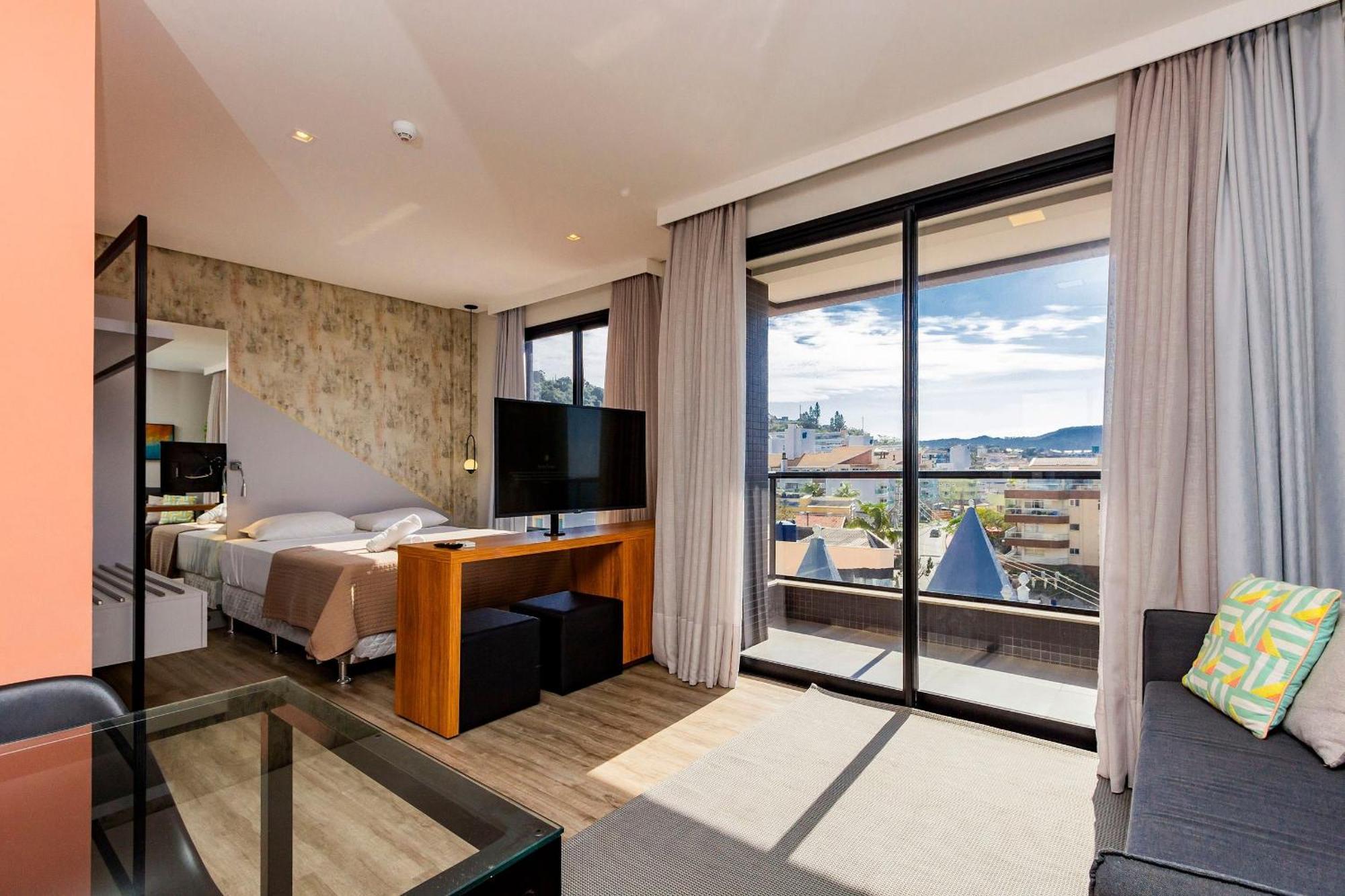 Aion Suites 302 - Lindo Apartamento Com Vista Para O Mar, A 60M Da Praia De Bombinhas, Com Piscina E Academia No Rooftop. Экстерьер фото